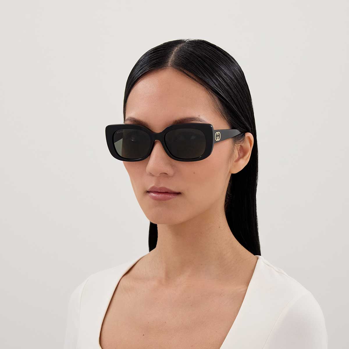 Gucci Occhiali da Sole GG1979SK 001 Nero/Grigio Donna