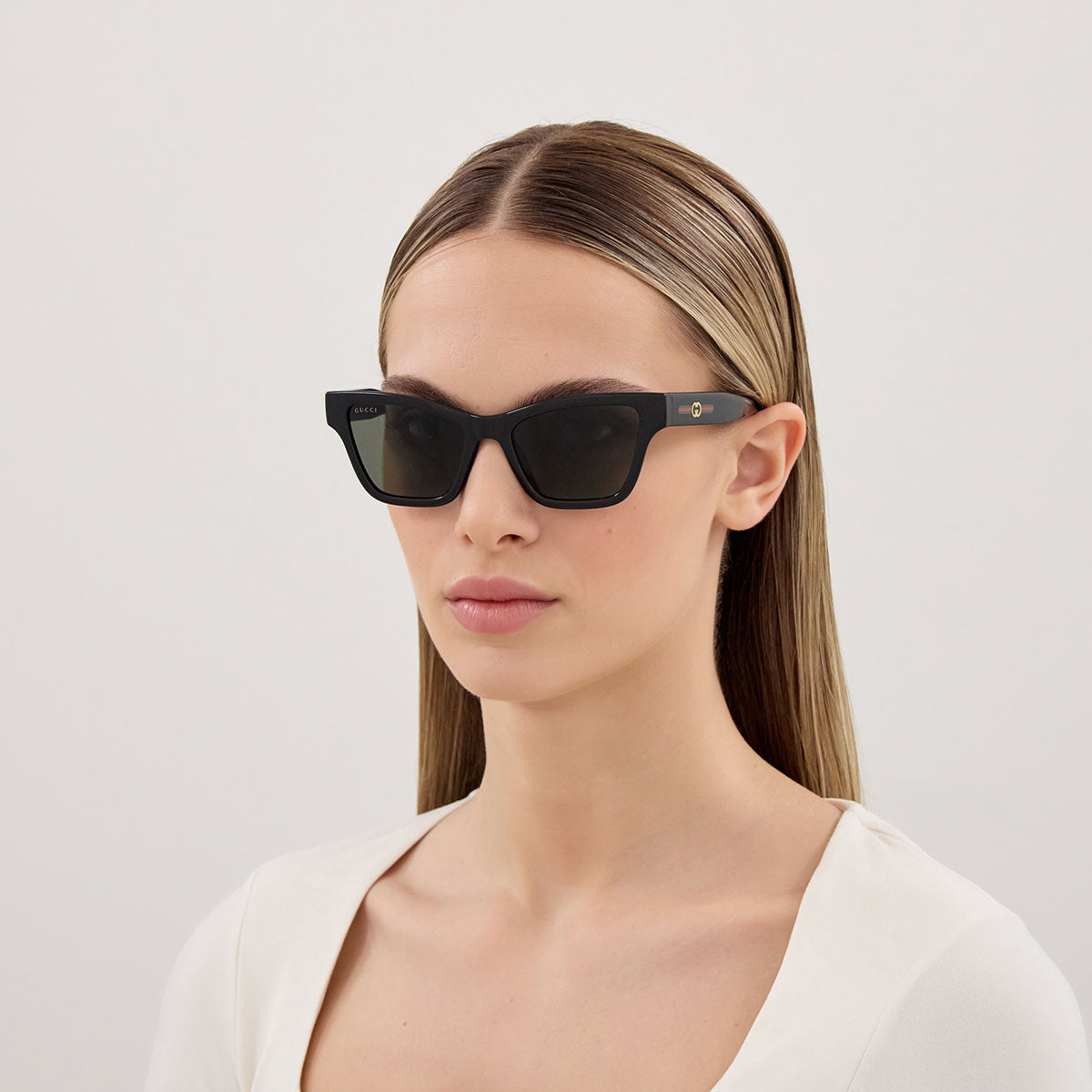 Gucci Occhiali da Sole GG1982S 001 Nero/Grigio Donna
