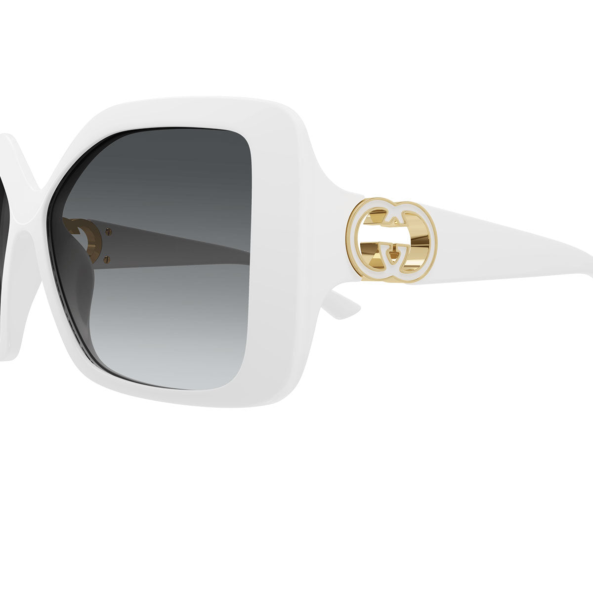 Gucci Occhiali da Sole GG2015S 003 Bianco/Grigio Donna