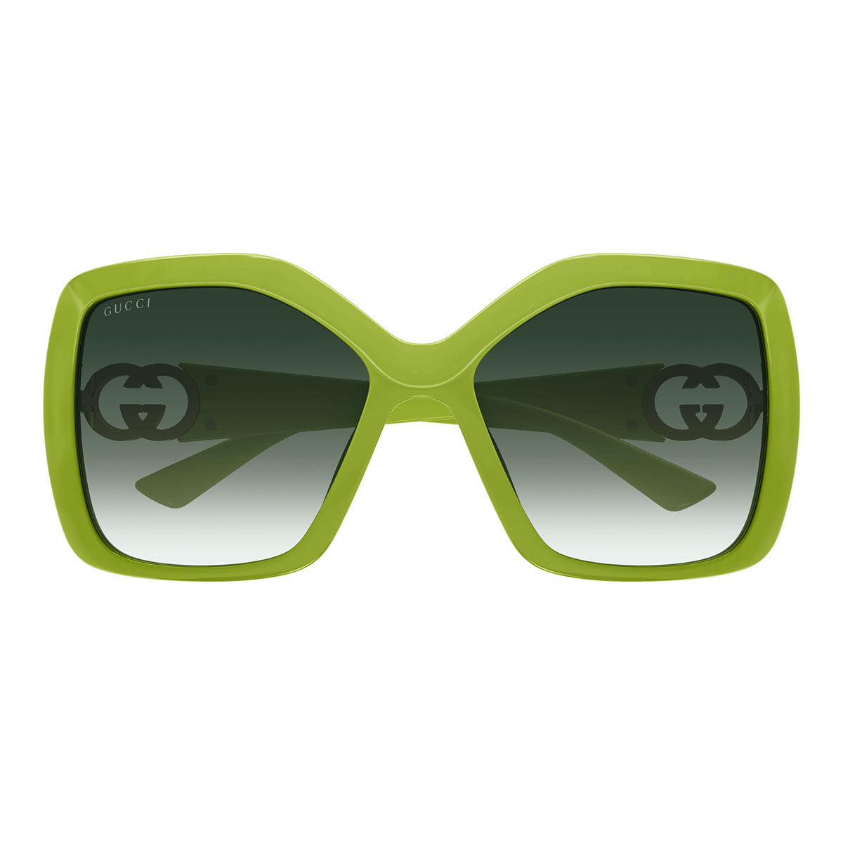 Gucci Occhiali da Sole GG2015S 004 Verde/Verde Sfumato Donna