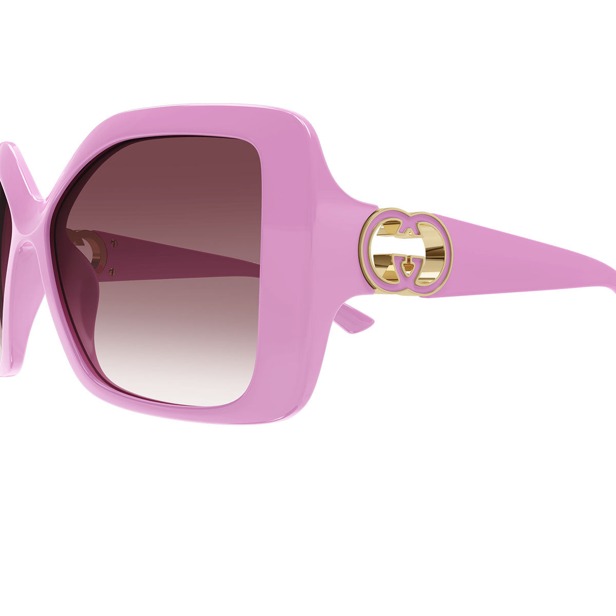 Gucci Occhiali da Sole GG2015S 005 Fucsia/Rosso Sfumato Donna