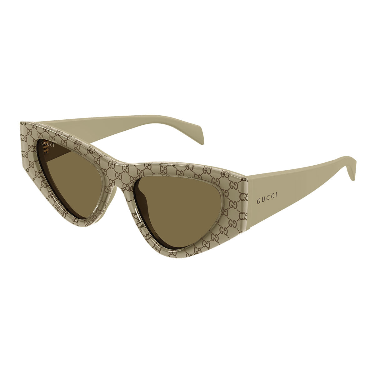 Gucci Occhiali da Sole GG2019S 005 Beige/Marrone Donna