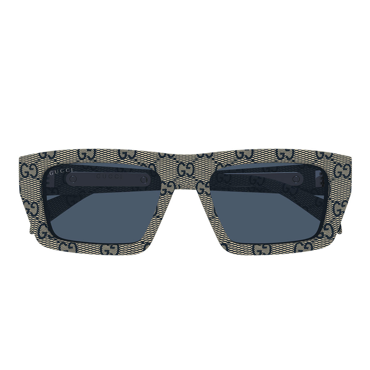 Gucci Occhiali da Sole GG2020S 005 Beige/Blu Uomo
