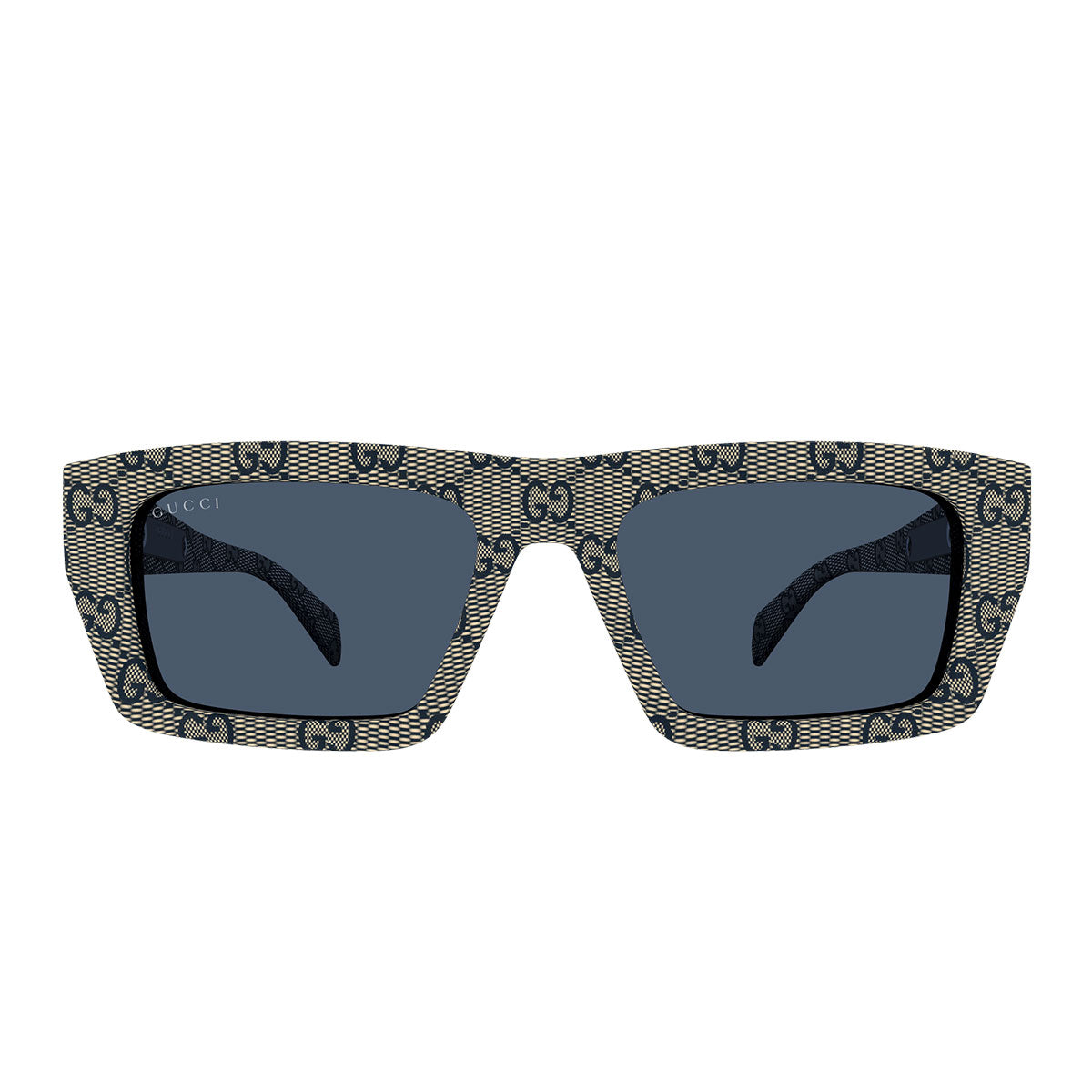 Gucci Occhiali da Sole GG2020S 005 Beige/Blu Uomo
