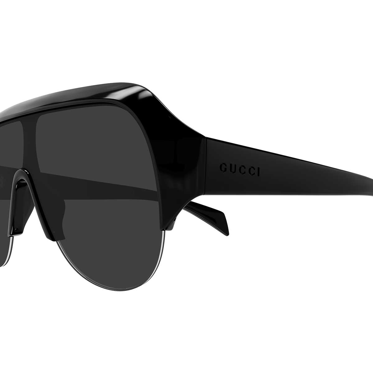 Gucci Occhiali da Sole GG2023S 001 Nero/Grigio Donna 3