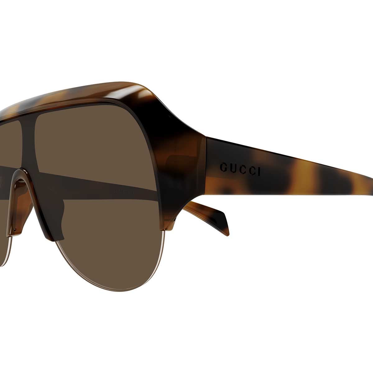 Gucci Occhiali da Sole GG2023S 002 Marrone/Marrone Donna 3