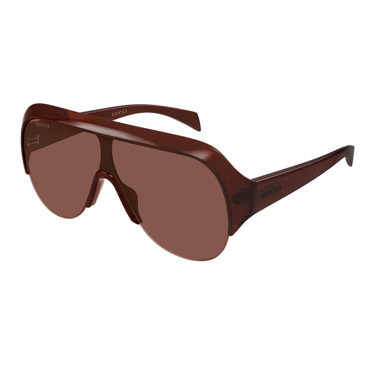Gucci Occhiali da Sole GG2023S 004 Burgundy/Marrone Donna 2