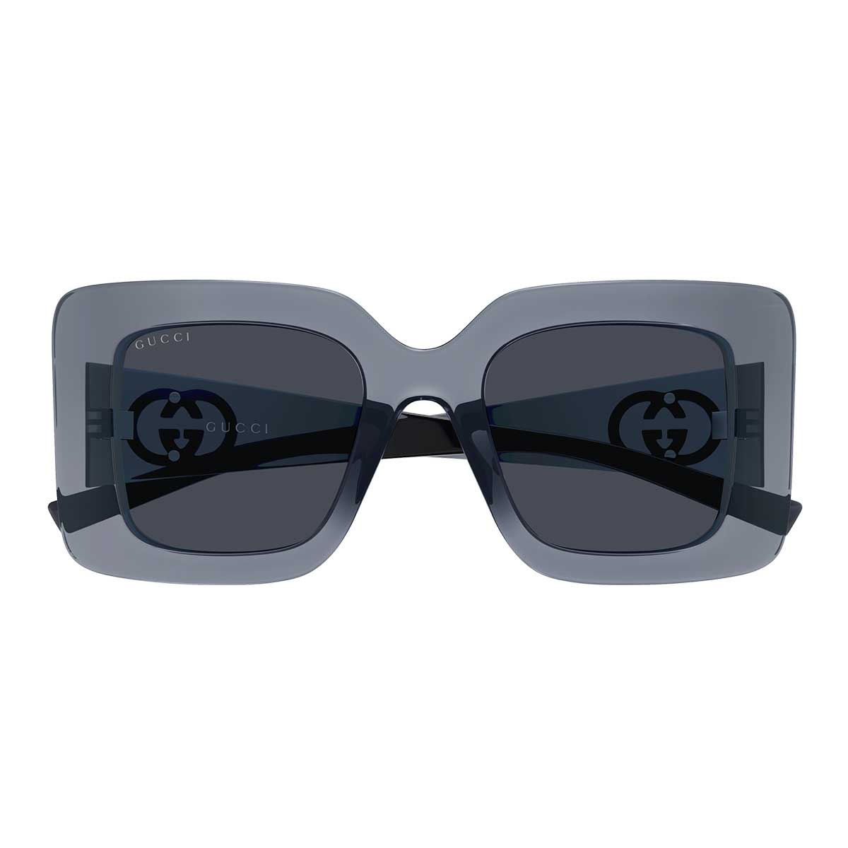 Gucci Occhiali da Sole GG2025S 003 Grigio/Blu Donna