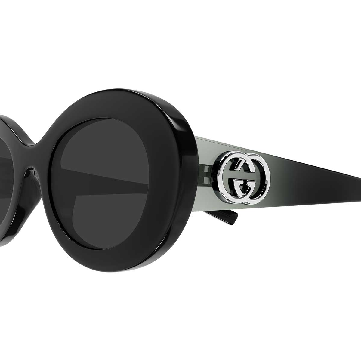 Gucci Occhiali da Sole GG2026S 001 Nero/Grigio Donna 3