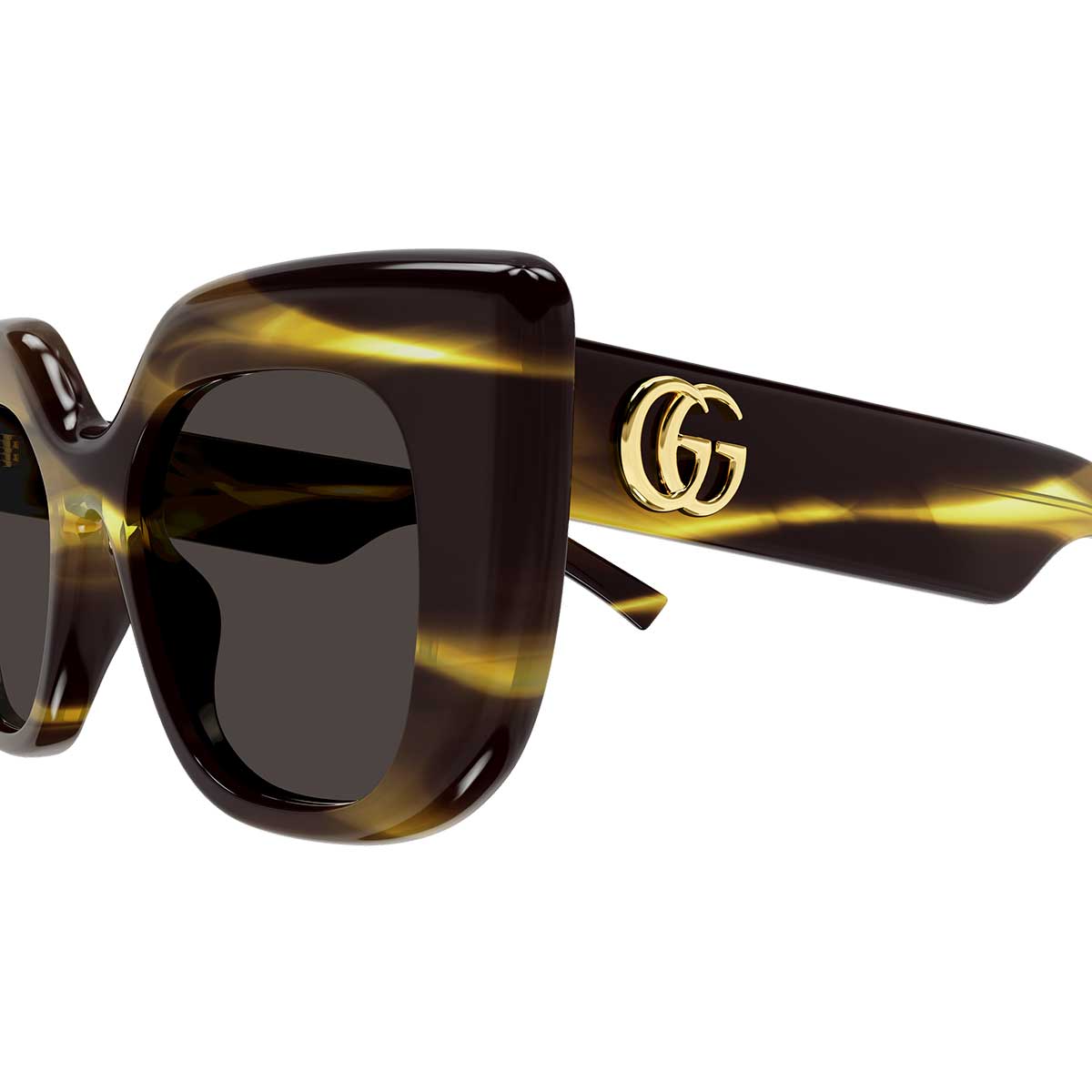 Gucci Occhiali da Sole GG2030S 003 Marrone/Grigio Donna 3
