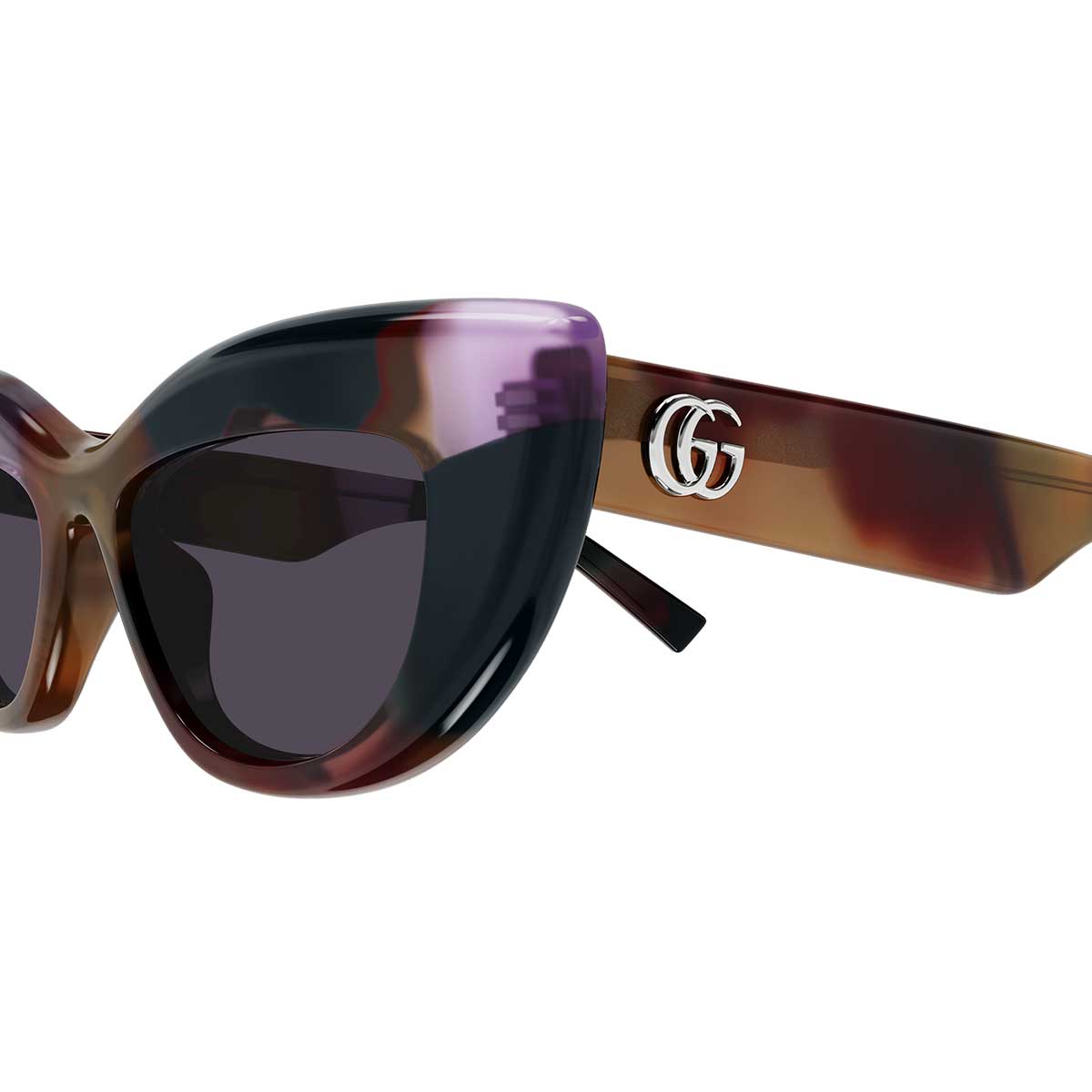 Gucci Occhiali da Sole GG2031S 002 Marrone/Viola Donna 3