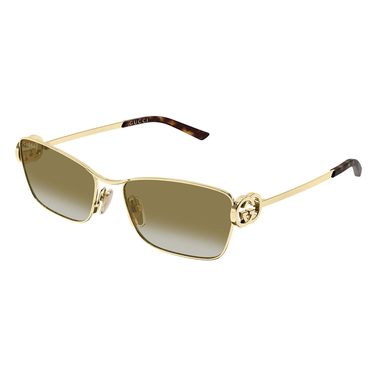 Gucci Occhiali da Sole GG2045S 003 Oro/Marrone Donna