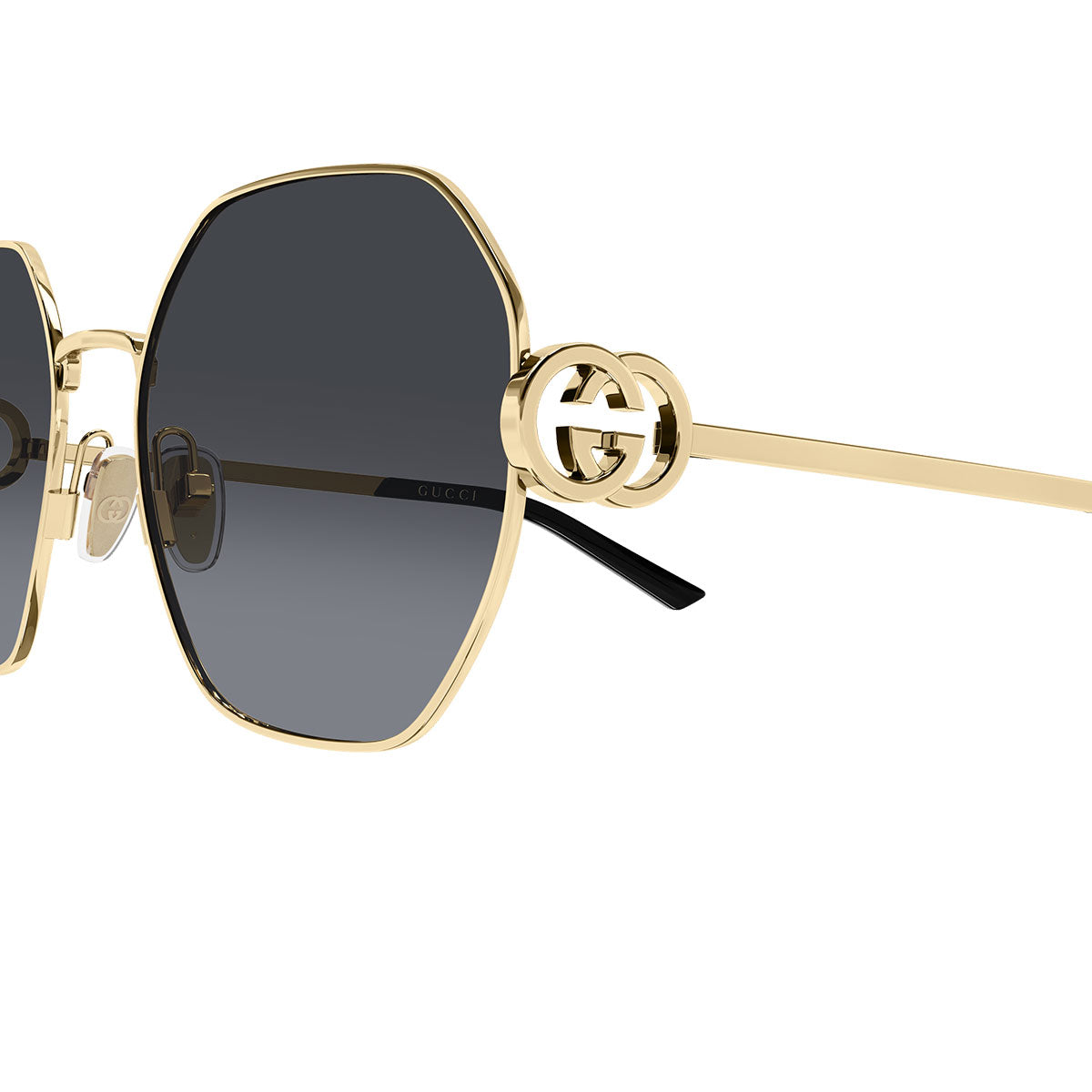 Gucci Occhiali da Sole GG2046S 001 Oro/Grigio Donna