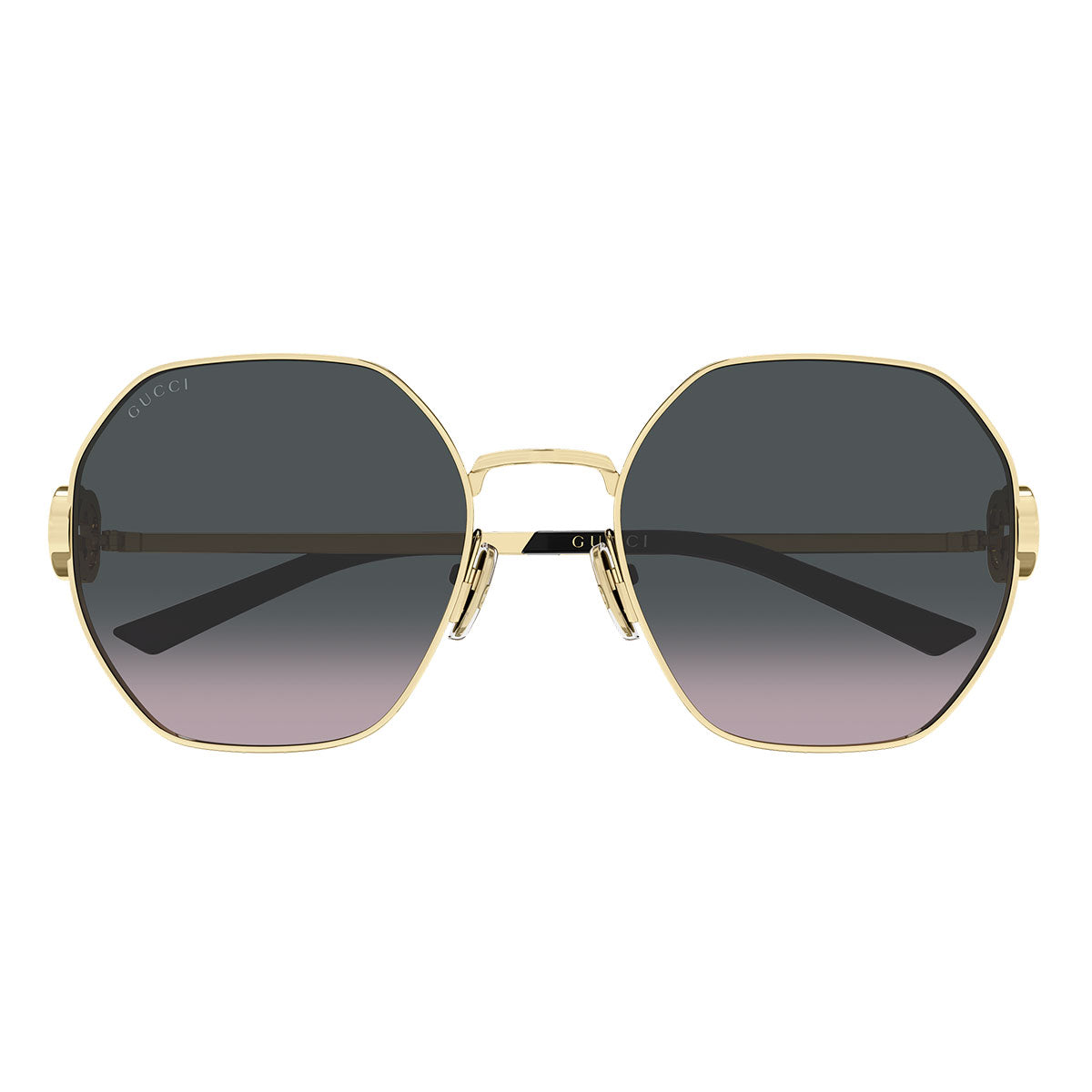 Gucci Occhiali da Sole GG2046S 002 Oro/Grigio Sfumato Donna