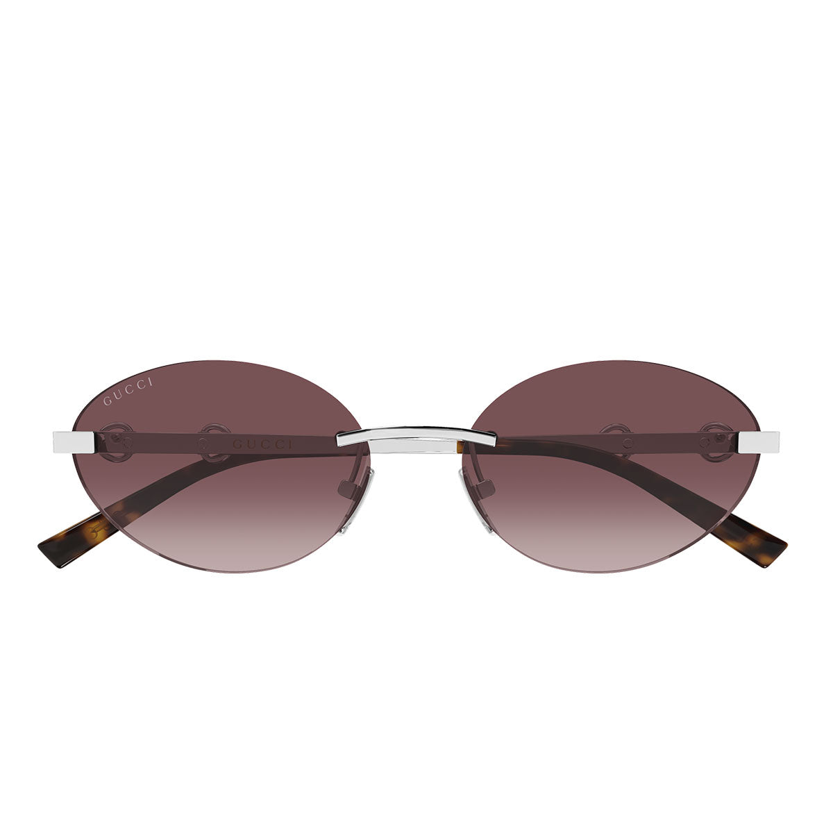 Gucci Occhiali da Sole GG2051S 003 Argento/Rosso Donna