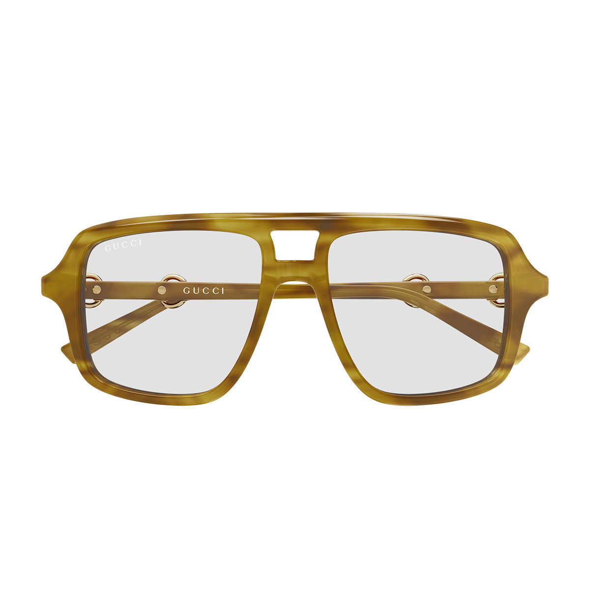 Gucci Occhiali da Sole GG2052S 013 Marrone/Trasparente Donna