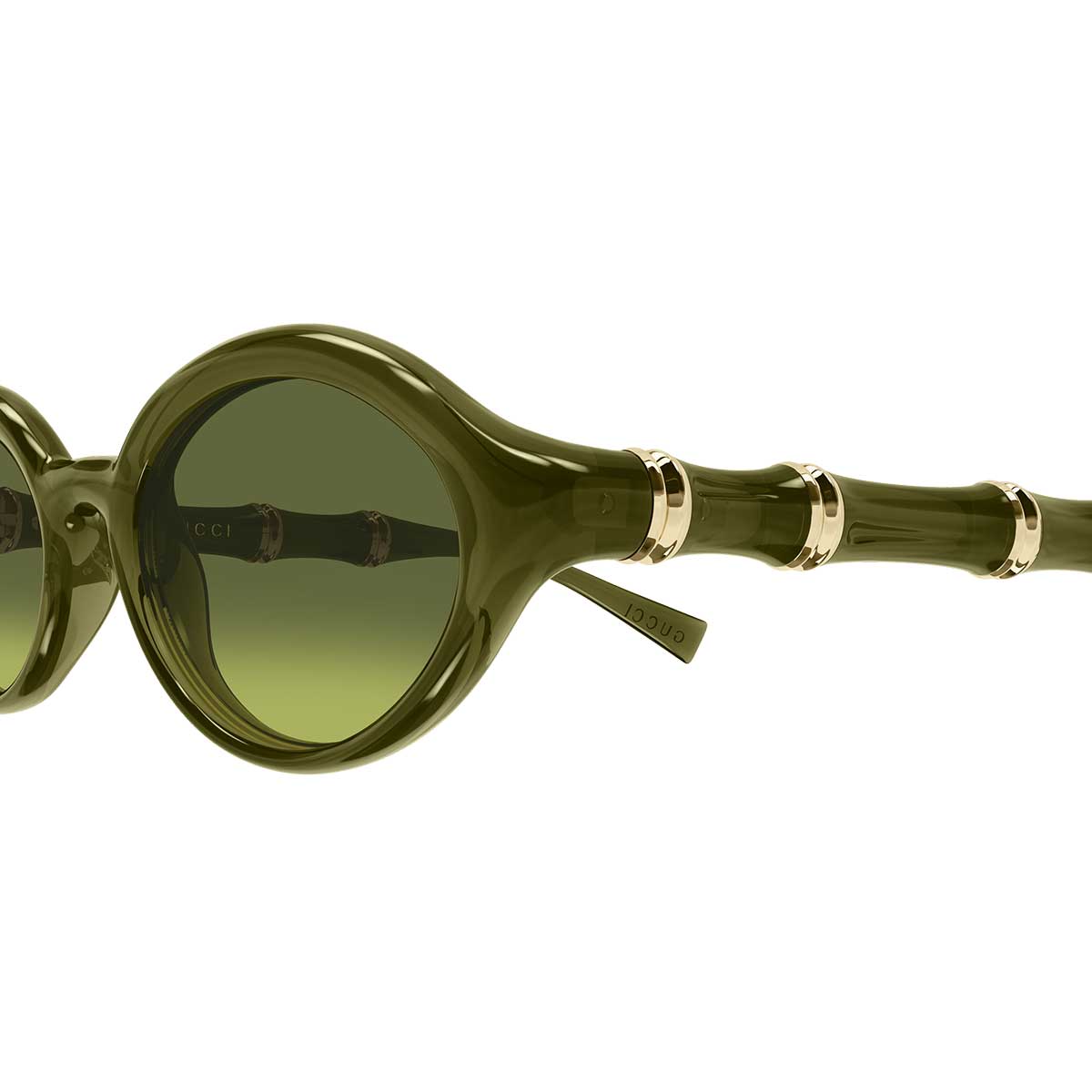 Gucci Occhiali da Sole GG2059S 004 Verde/Verde Donna 3