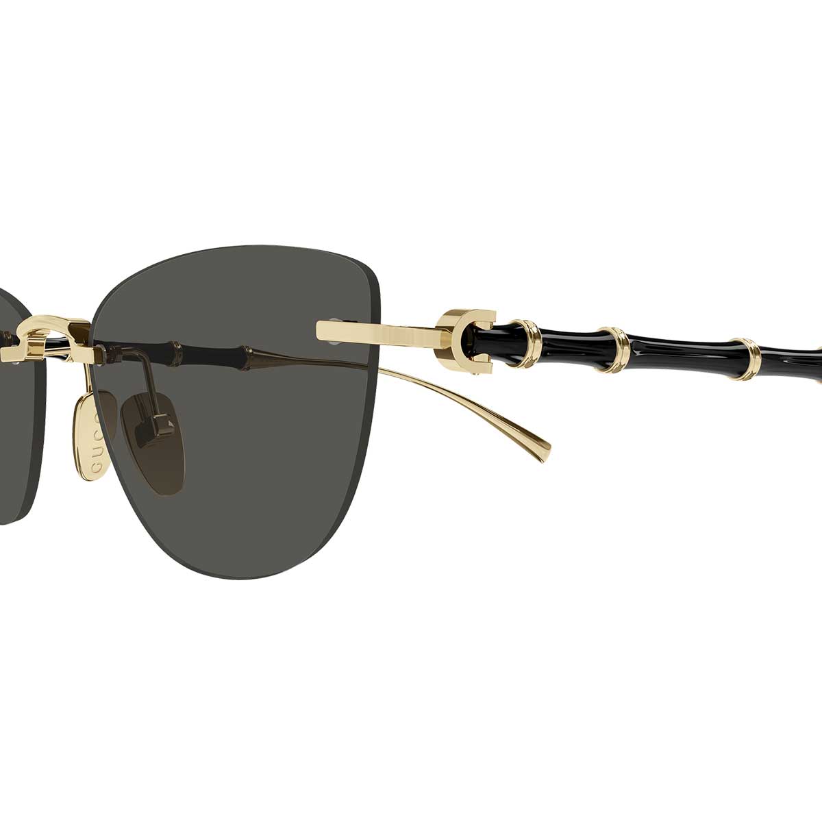Gucci Occhiali da Sole GG2063S 002 Oro/Grigio Donna 3