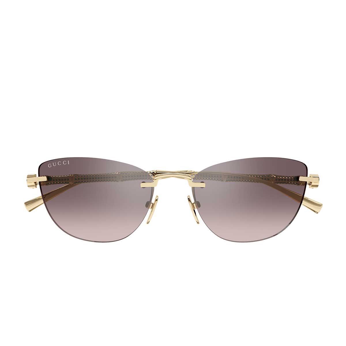 Gucci Occhiali da Sole GG2063S 005 Oro/Marrone Donna