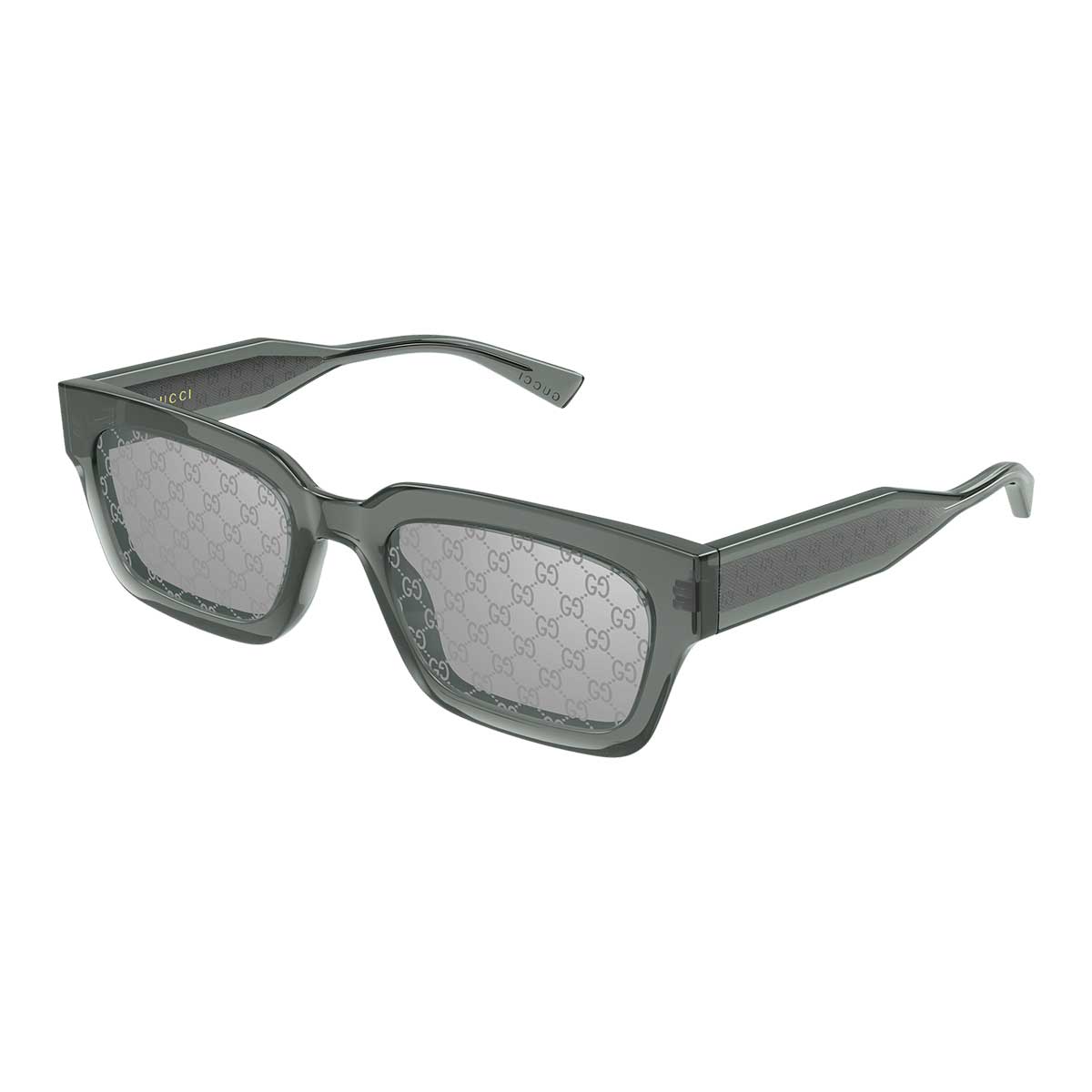 Gucci Occhiali da Sole GG2069S 003 Grigio/Grigio Monogram Uomo