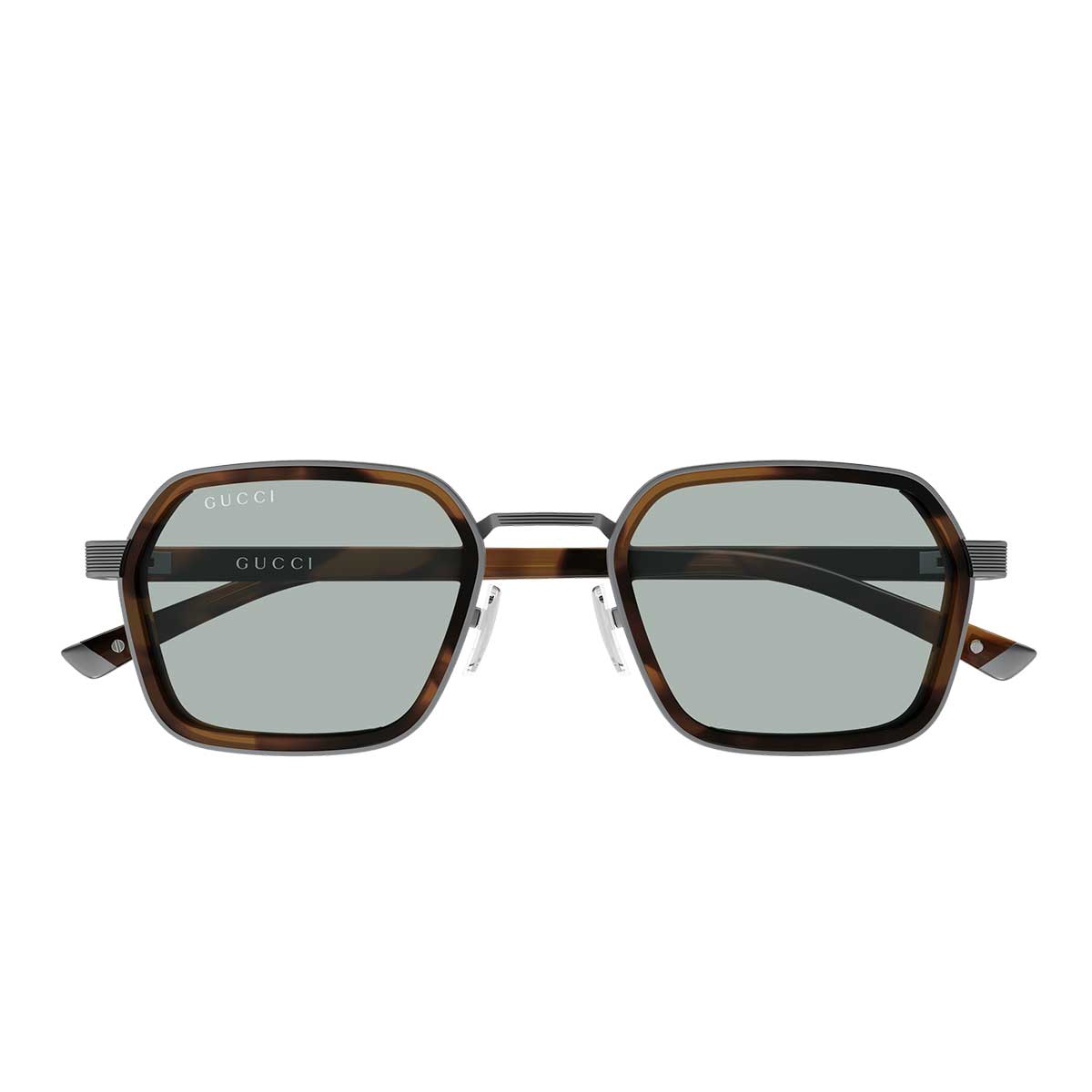 Gucci Occhiali da Sole GG2074S 002 RutenioMarrone/Blu Uomo