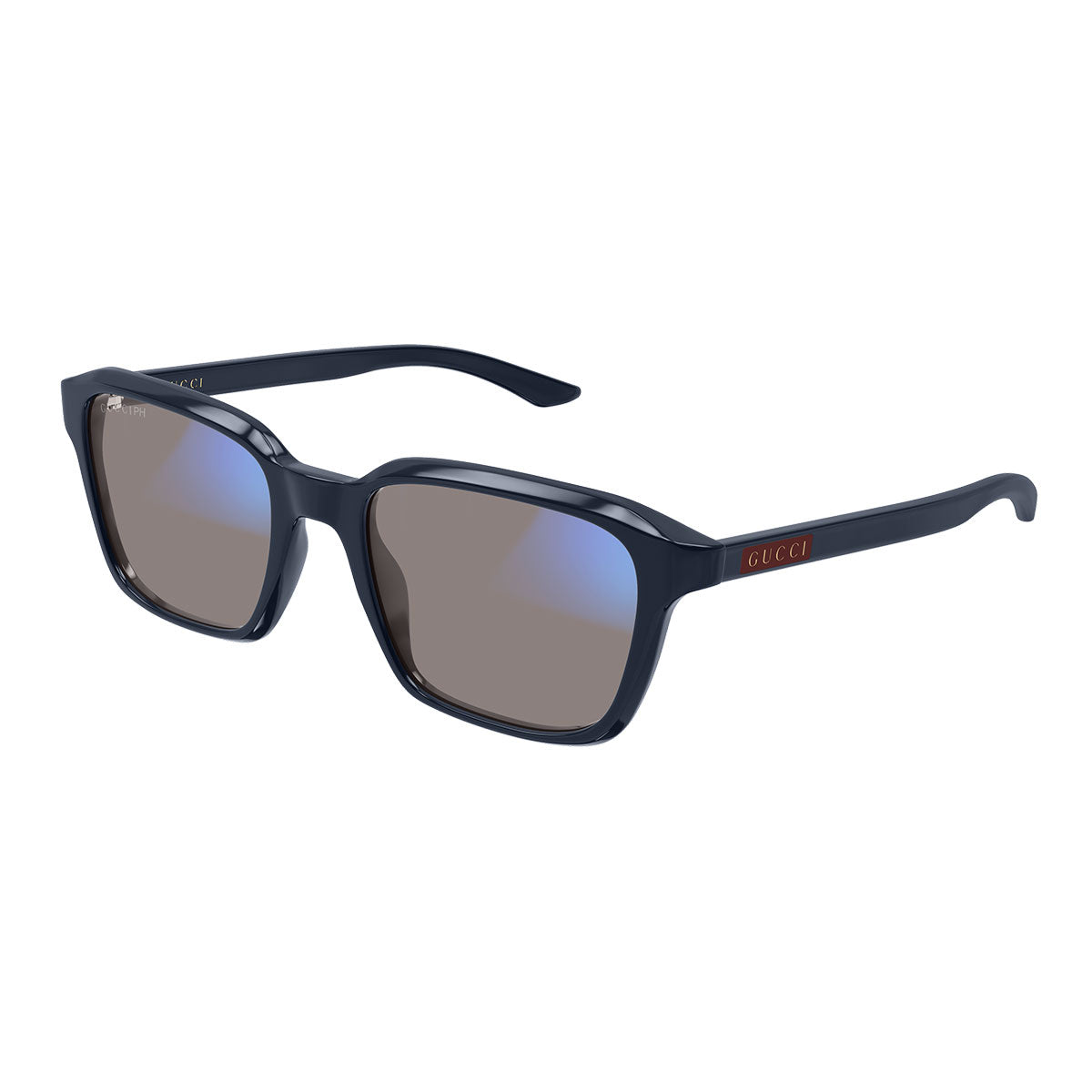 Gucci Occhiali da Sole GG2078S 006 Blu/Trasparente Uomo Fotocromatici