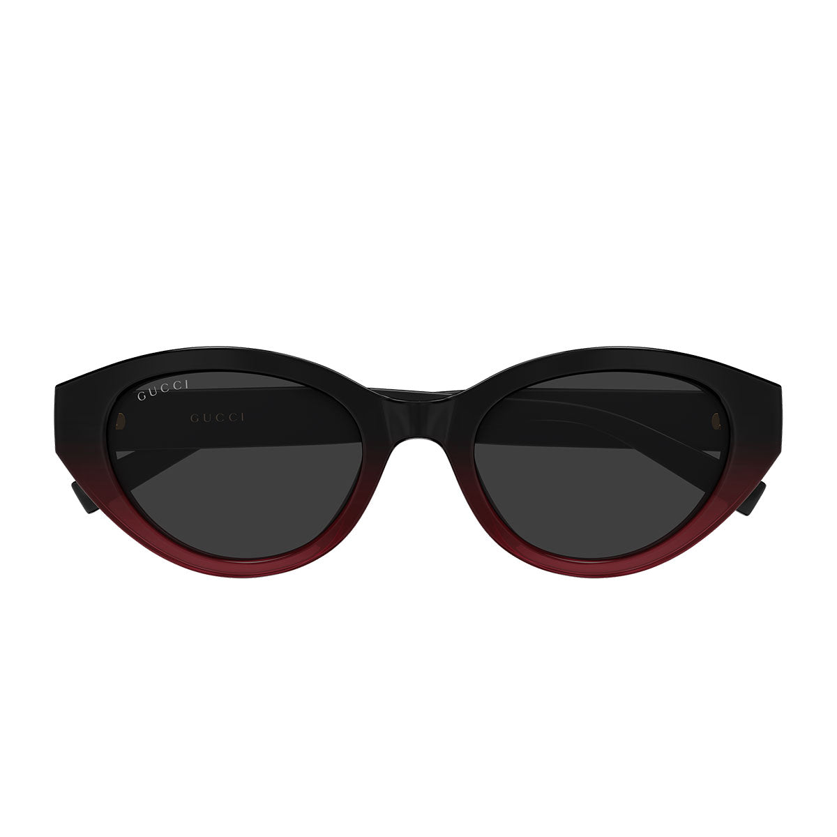 Gucci Occhiali da Sole GG2105SA 003 Nero Sfumato Rosso/Grigio Donna
