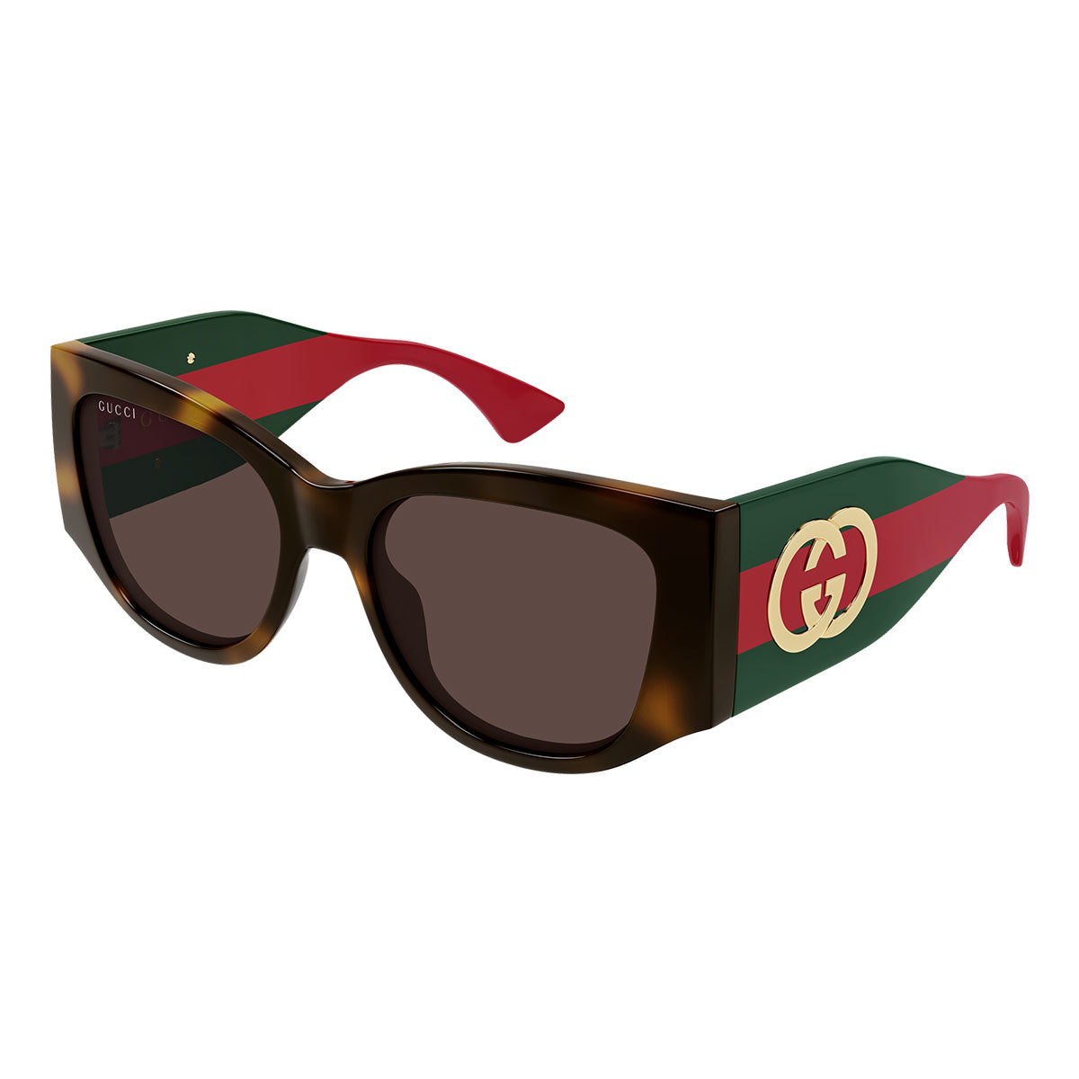 Gucci Occhiali da Sole GG2115S 002 Marrone Verde/Marrone Donna