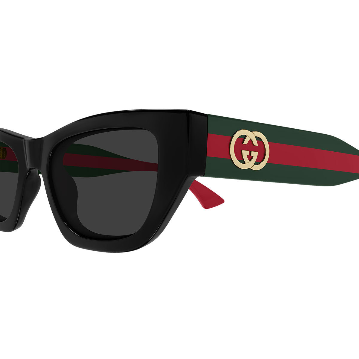 Gucci Occhiali da Sole GG2116S 001 Nero Verde/Grigio Donna