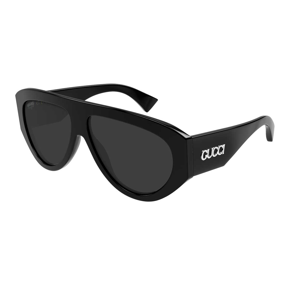 Gucci Occhiali da Sole GG2128S 001 Nero/Grigio Uomo