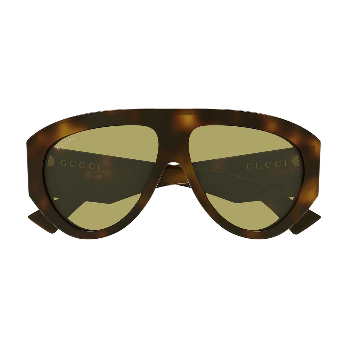Gucci Occhiali da Sole GG2128S 002 Marrone/Verde Uomo