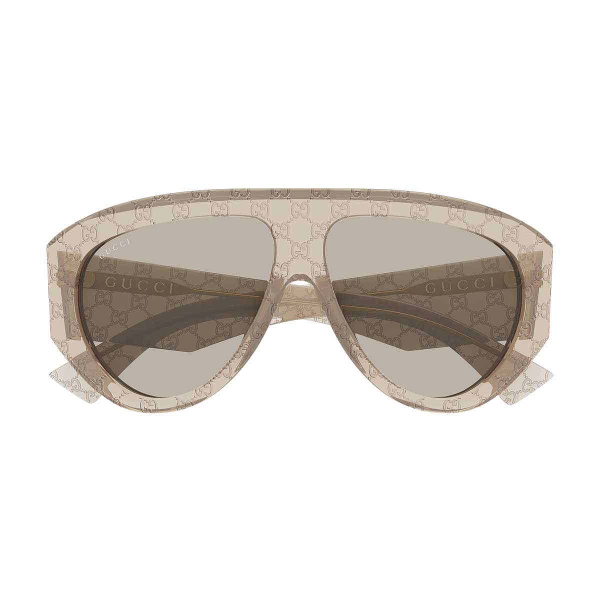 Gucci Occhiali da Sole GG2128S 005 Marrone/Marrone Uomo