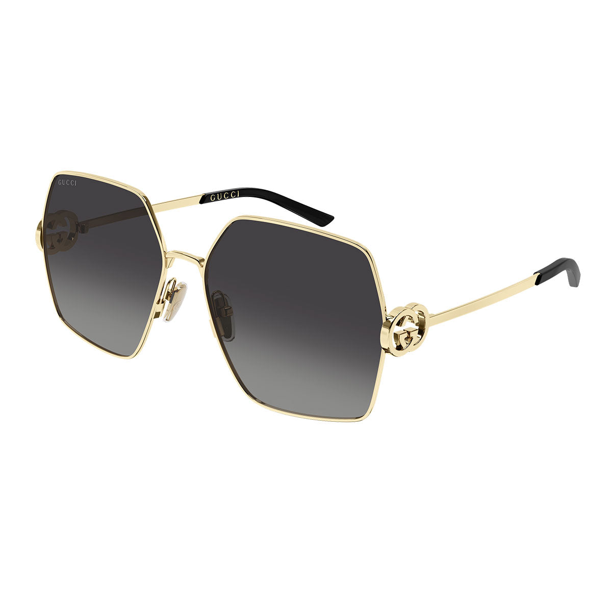 Gucci Occhiali da Sole GG2163S 001 Oro/Grigio Donna