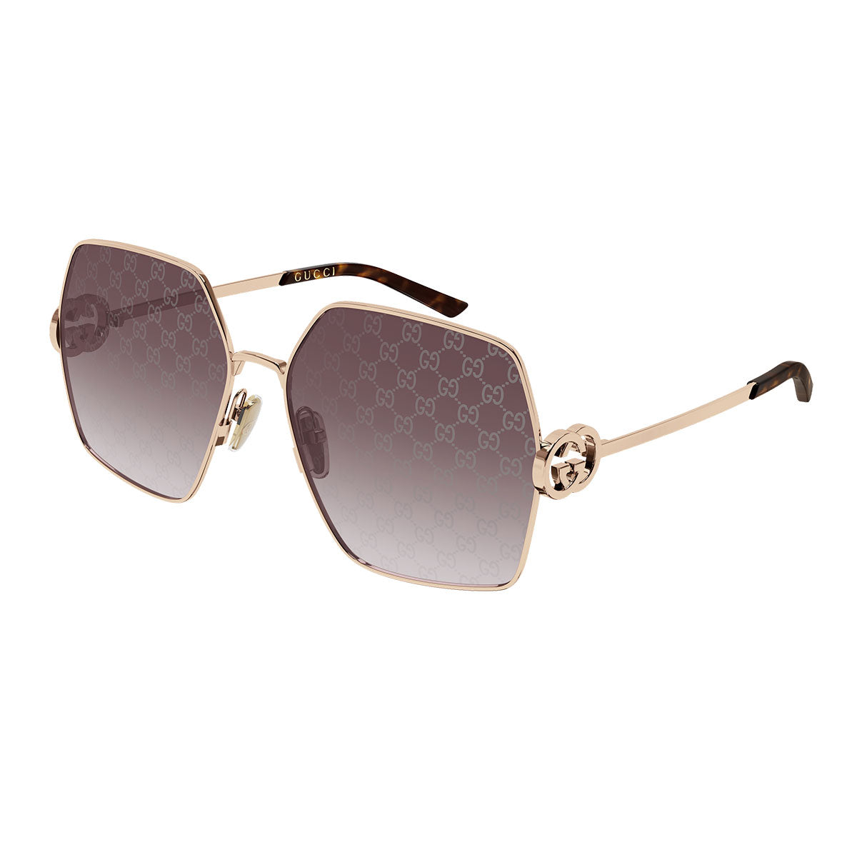 Gucci Occhiali da Sole GG2163S 004 Oro/Rosso Donna