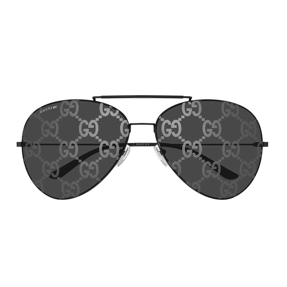 Gucci Occhiali da Sole GG2172S 002 Nero/Grigio Fumo Uomo