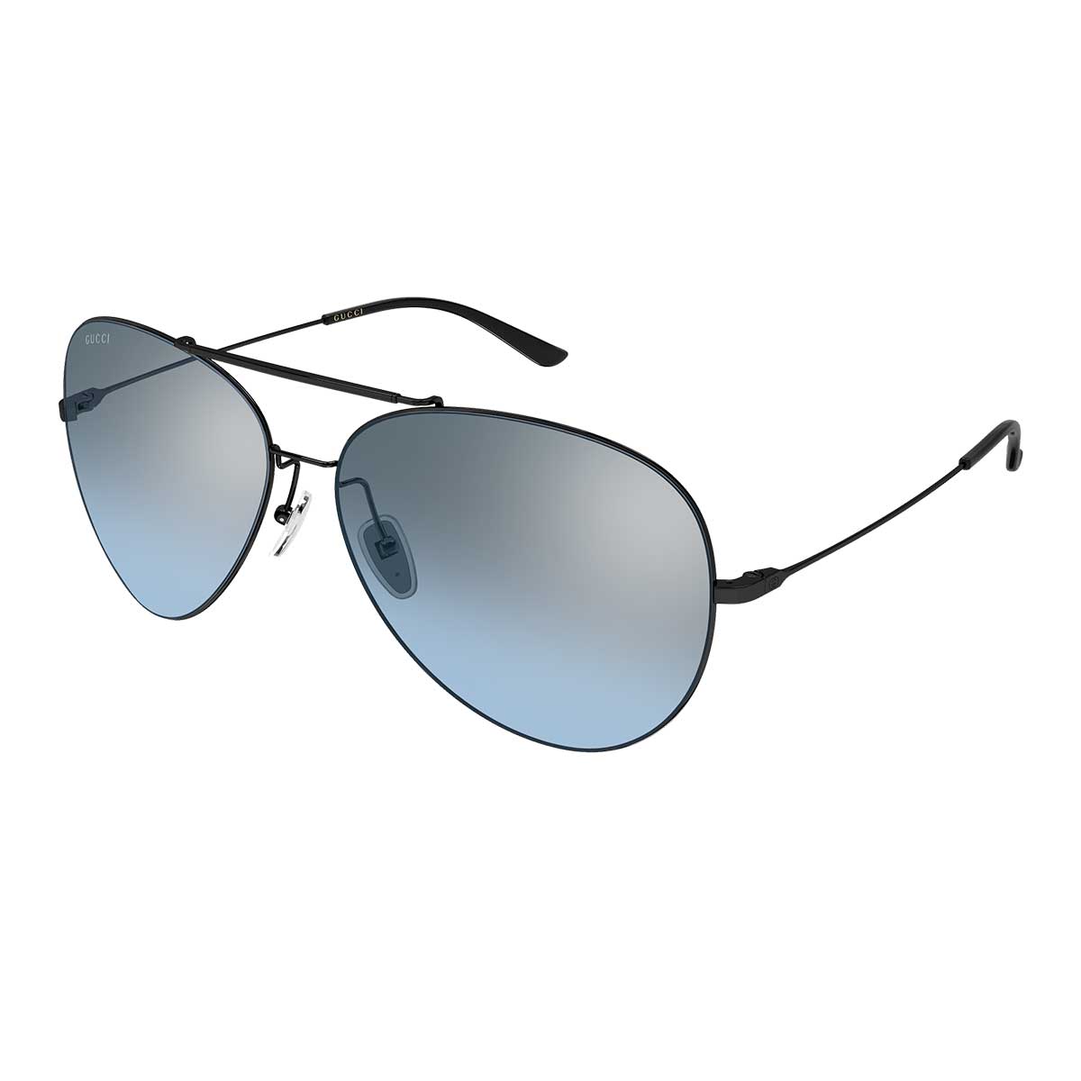 Gucci Occhiali da Sole GG2172S 004 Nero/Azzurro Uomo