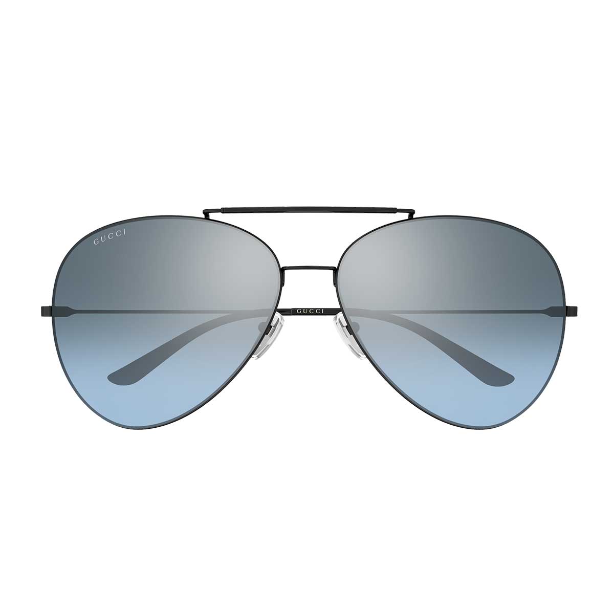 Gucci Occhiali da Sole GG2172S 004 Nero/Azzurro Uomo