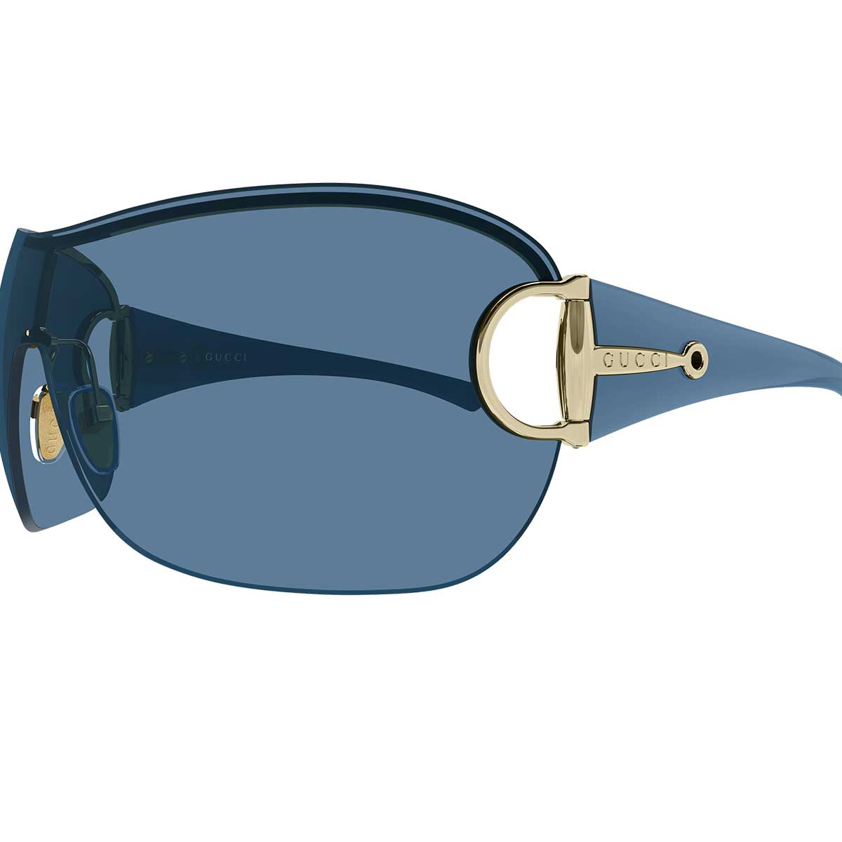 Gucci Occhiali da Sole GG2174S 004 OroBlu/Blu Donna