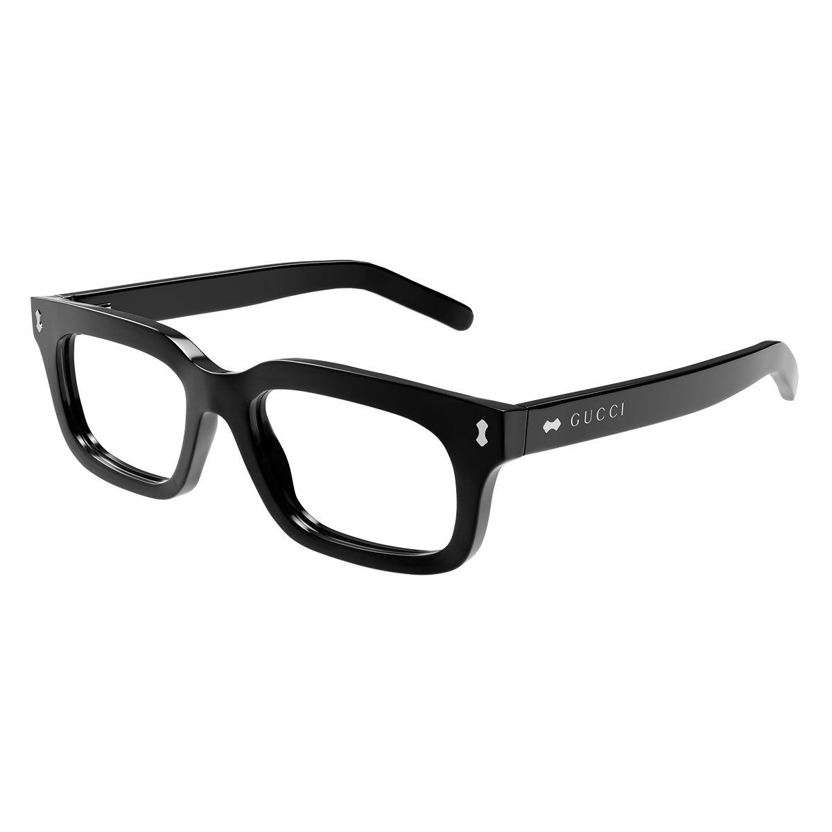 Gucci Occhiali da Sole e da Vista GG1711S 001 con Clip Nero/Trasparente Unisex 4
