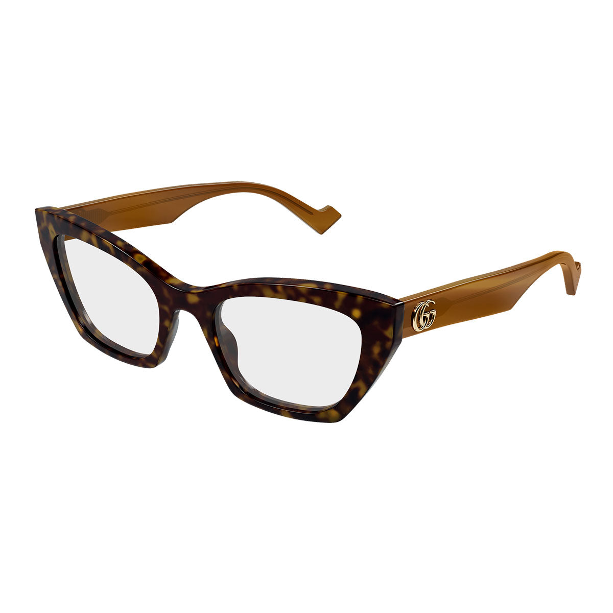 Gucci Occhiali da Vista GG1334O 005 Marrone/Trasparente Donna