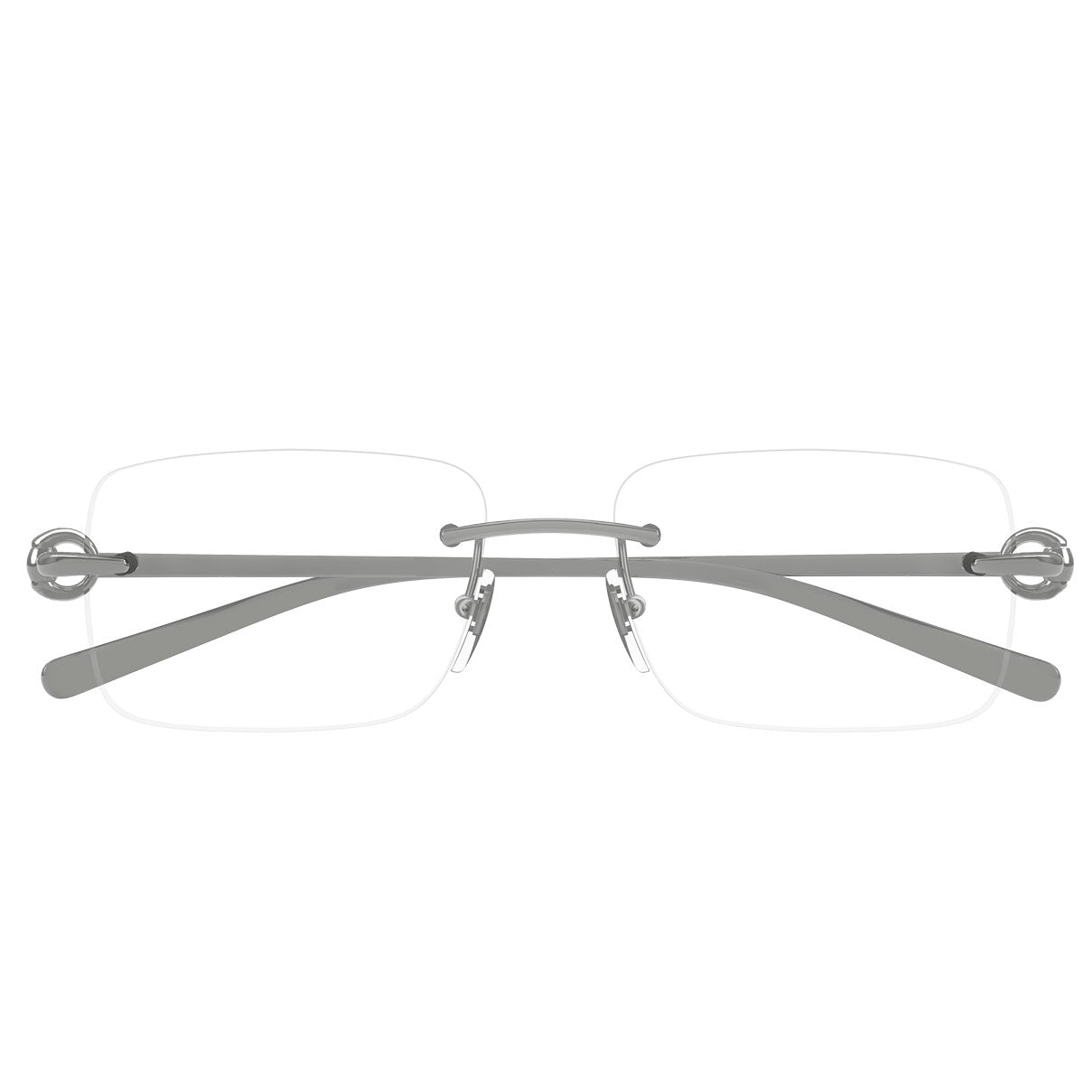 Gucci Occhiali da Vista GG1703O 001 Rutenio/Trasparente Uomo