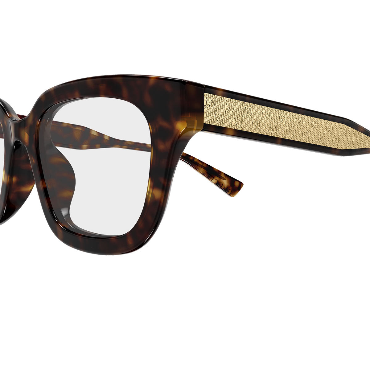 Gucci Occhiali da Vista GG2067OL 006 Marrone Oro/Trasparente Donna