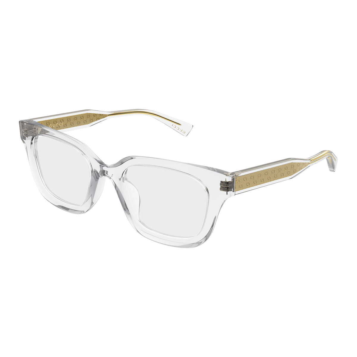 Gucci Occhiali da Vista GG2067OL 008 Cristallo Oro/Trasparente Donna