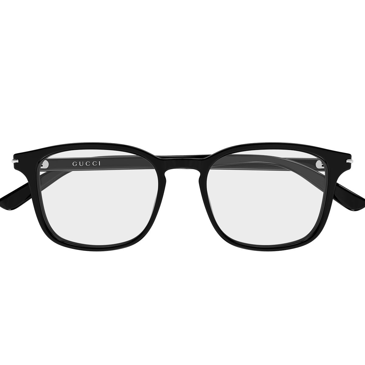 Gucci Occhiali da Vista GG2129O 001 Nero/Trasparente Uomo