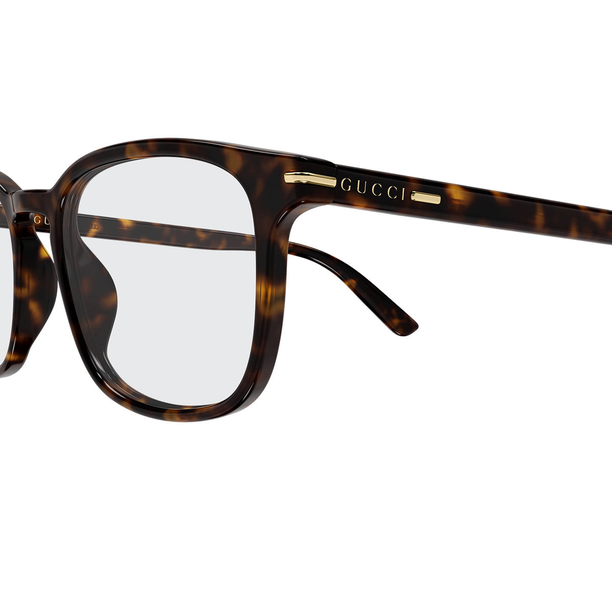 Gucci Occhiali da Vista GG2129O 002 Marrone/Trasparente Uomo