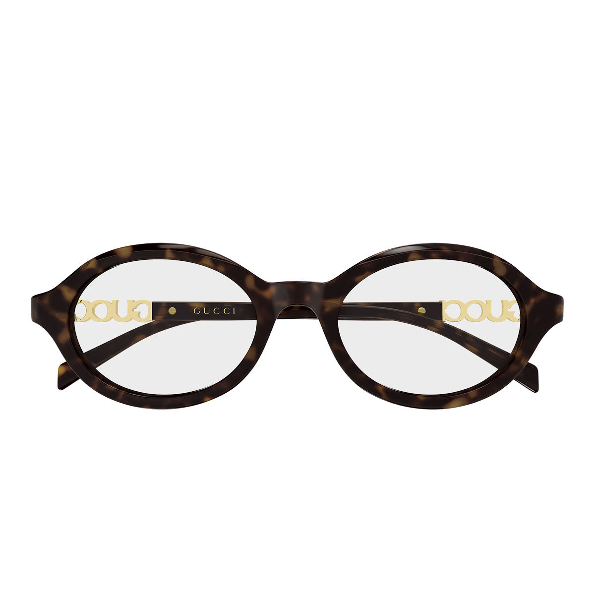 Gucci Occhiali da Vista GG2153O 002 Marrone Scuro/Trasparente Donna