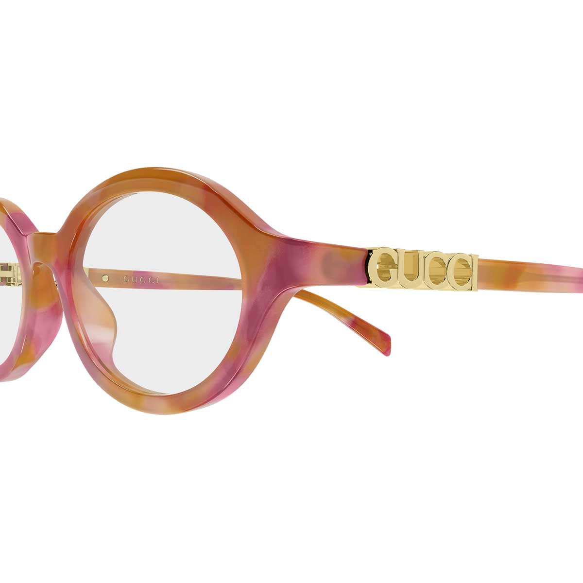 Gucci Occhiali da Vista GG2153O 004 Rosa/Trasparente Donna