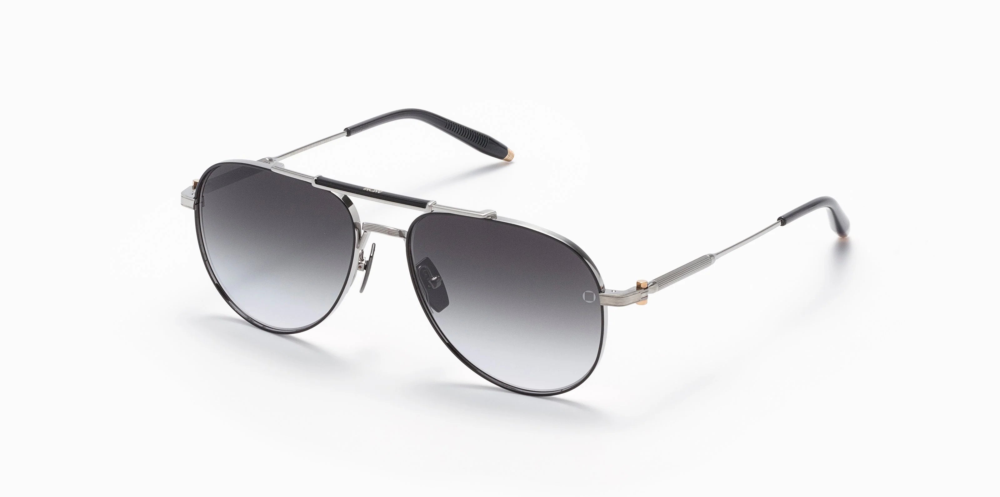 Occhiali da sole AKONI HYDRA Brushed Palladium Dark Crystal Grey