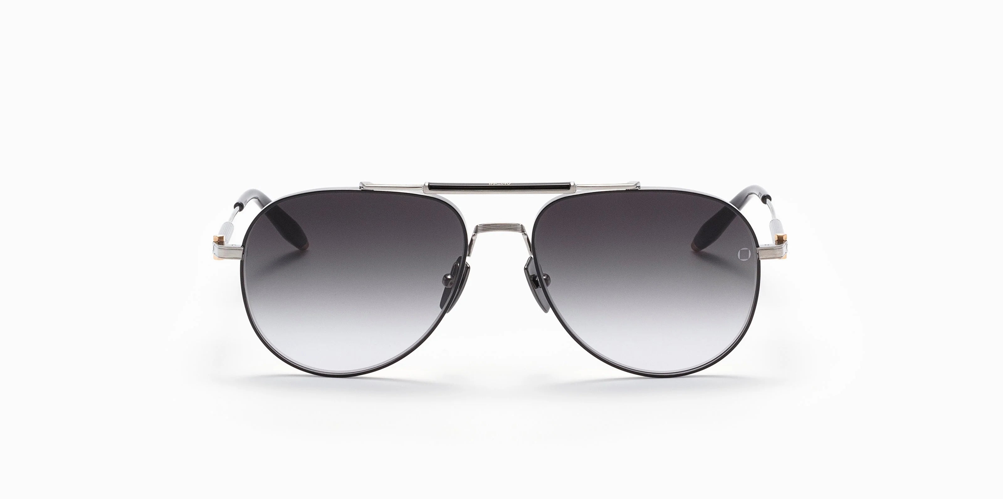 Occhiali da sole AKONI HYDRA Brushed Palladium Dark Crystal Grey