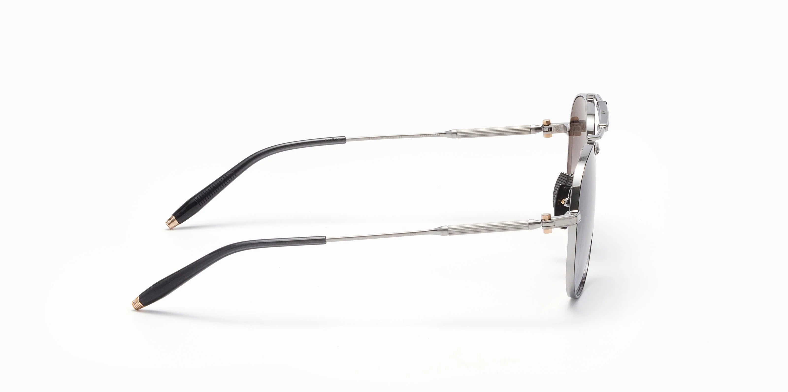 Occhiali da sole AKONI HYDRA Brushed Palladium Dark Crystal Grey